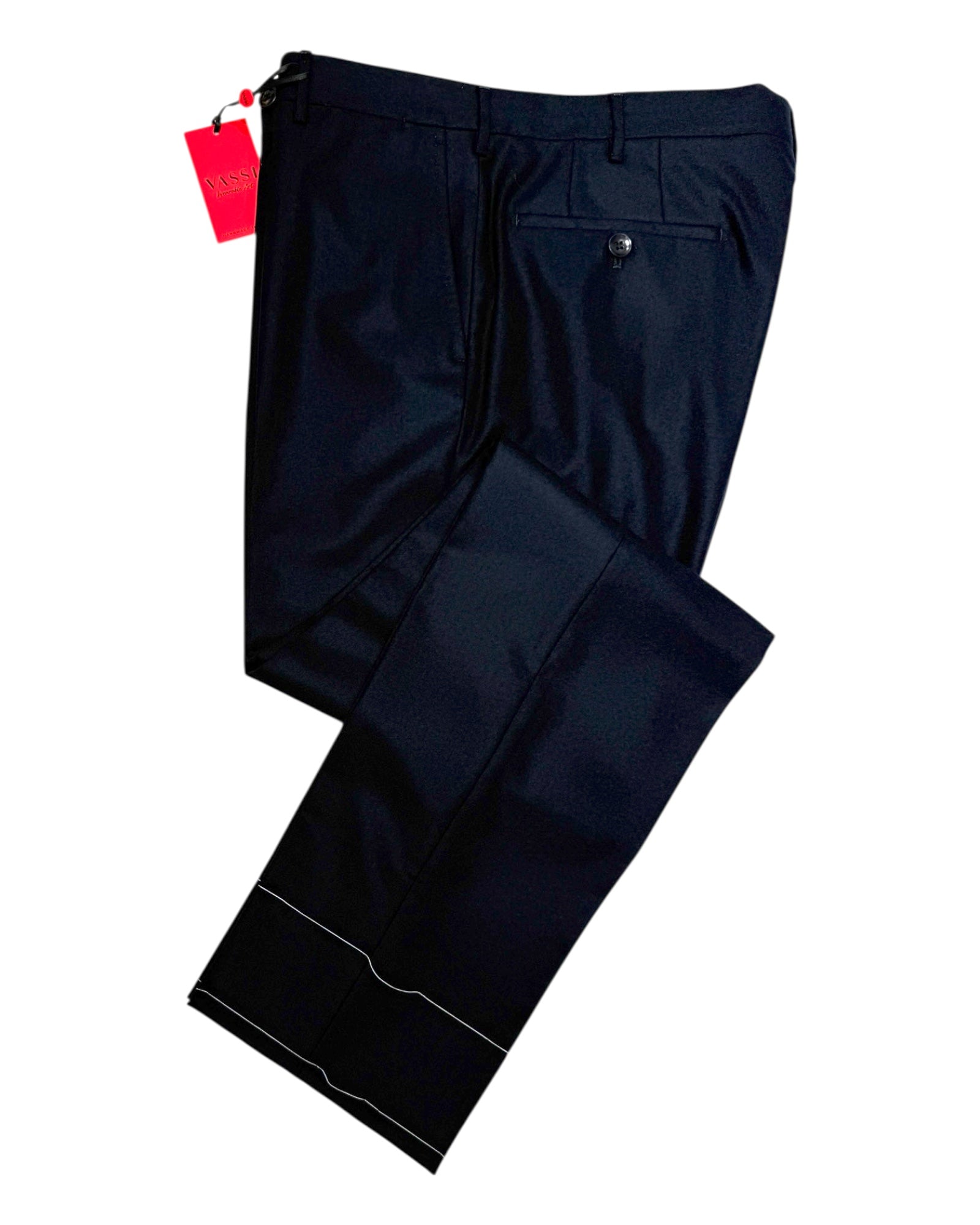 Sartorial Flannel Trouser - Midnight Blue DRESS PANTS50 EU