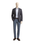 Sartorial Multi-Tonal Tweed Blazer - PIACENZA Cashmere & Silk JACKETS54C EU