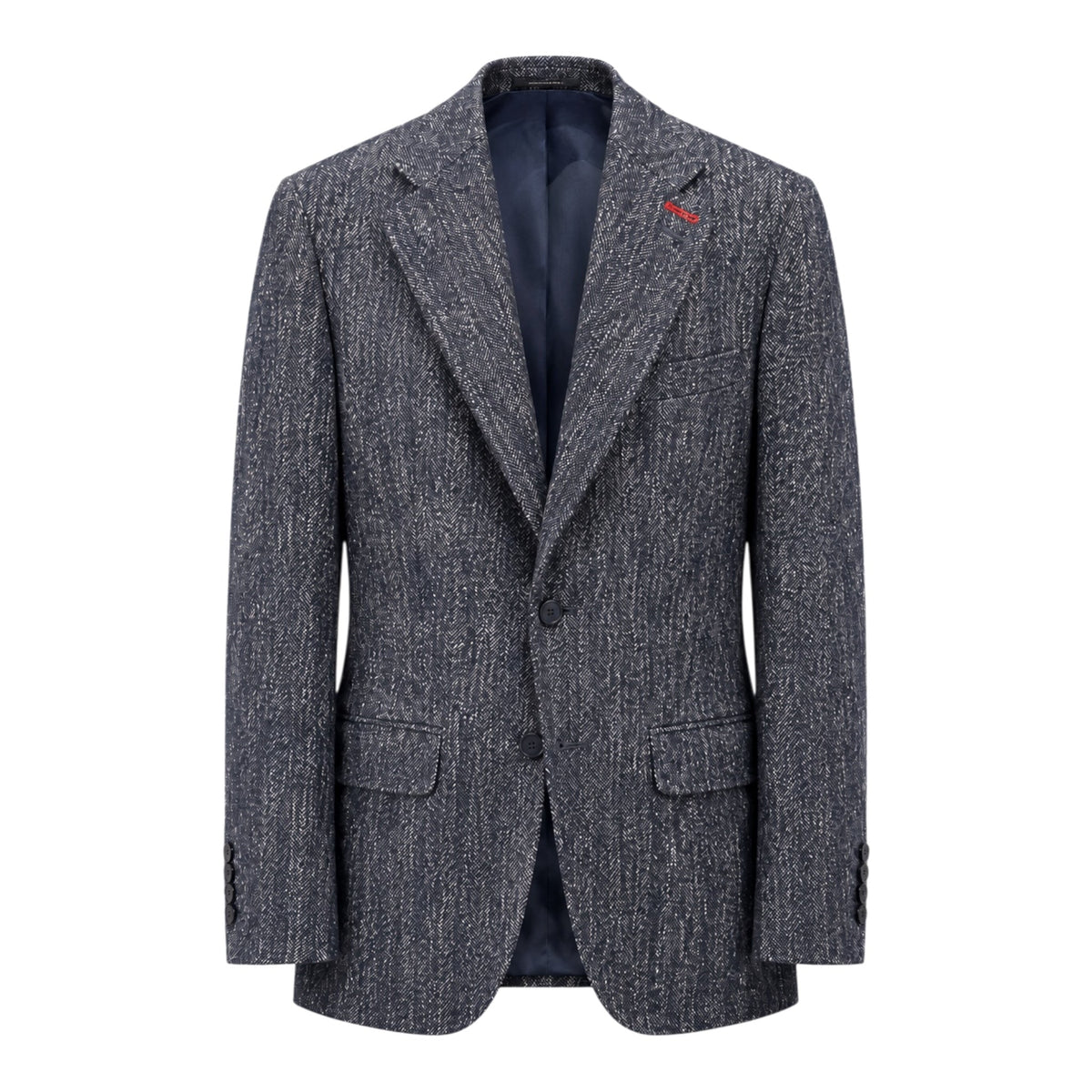 Sartorial Navy & Grey Donegal Sport Coat JACKETS54C EU