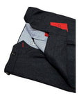 Sartorial Pleated Flannel Trouser - Charcoal Grey DRESS PANTS50 EU