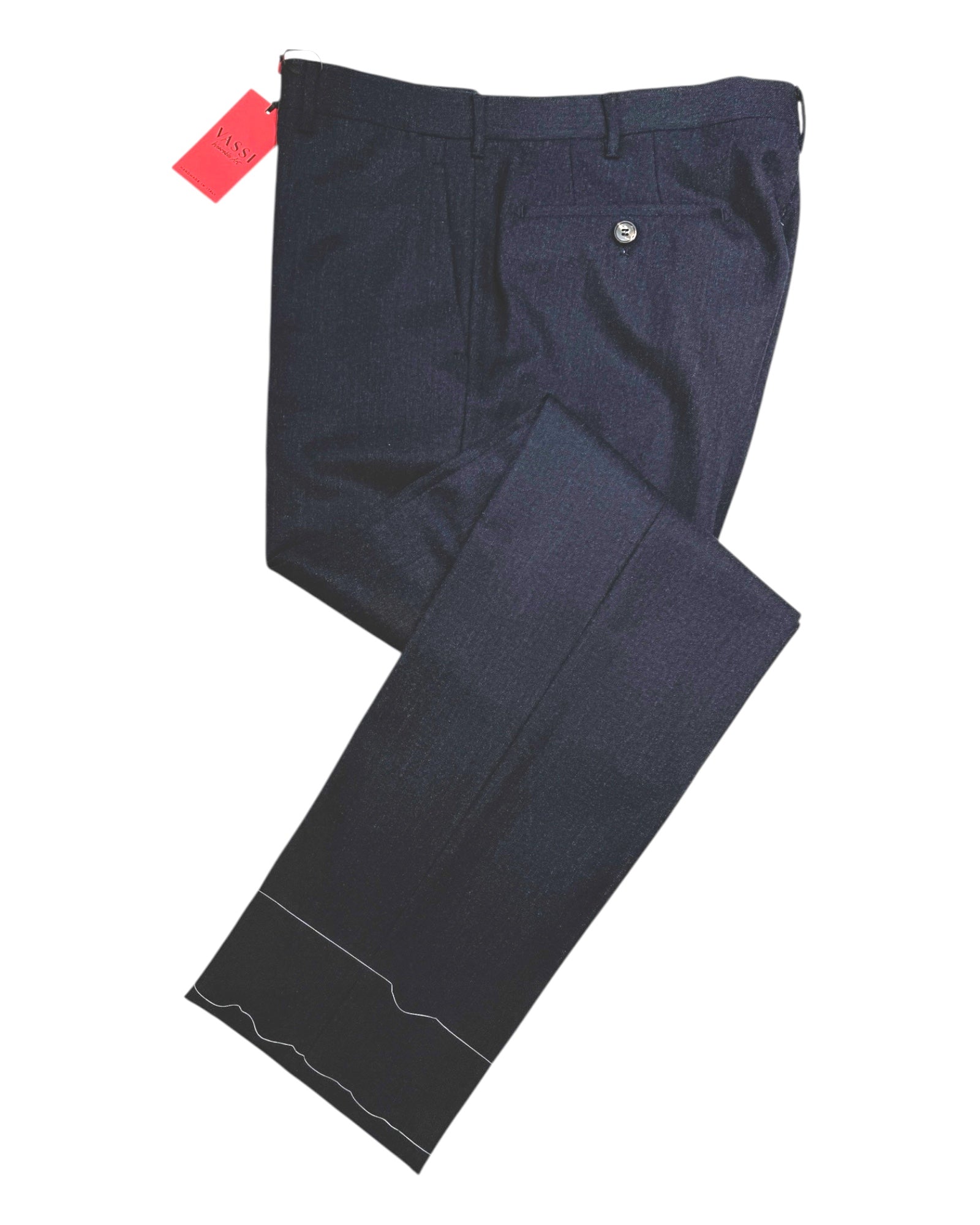 Sartorial Wool Trouser - Blue DRESS PANTS50 EU