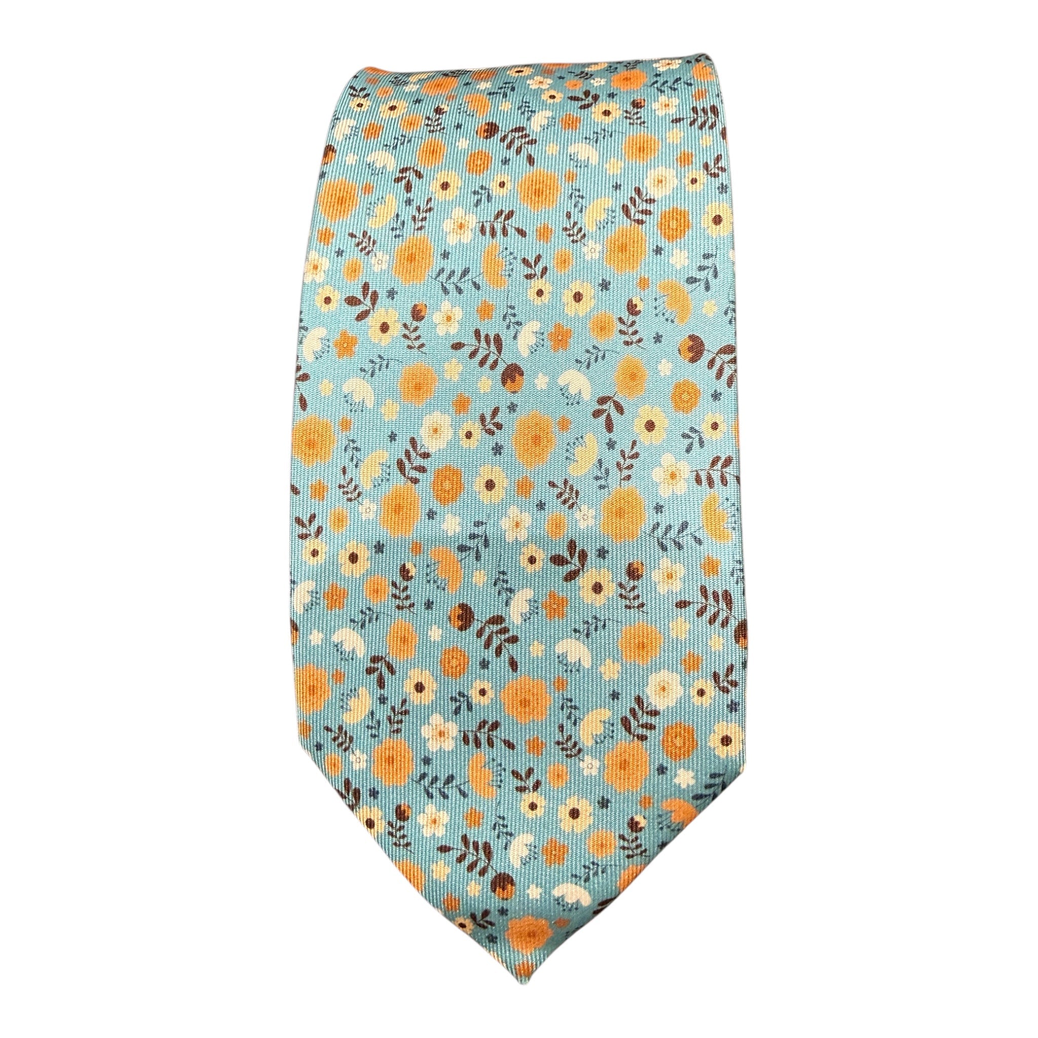 Seven fold Floral Tie TIES