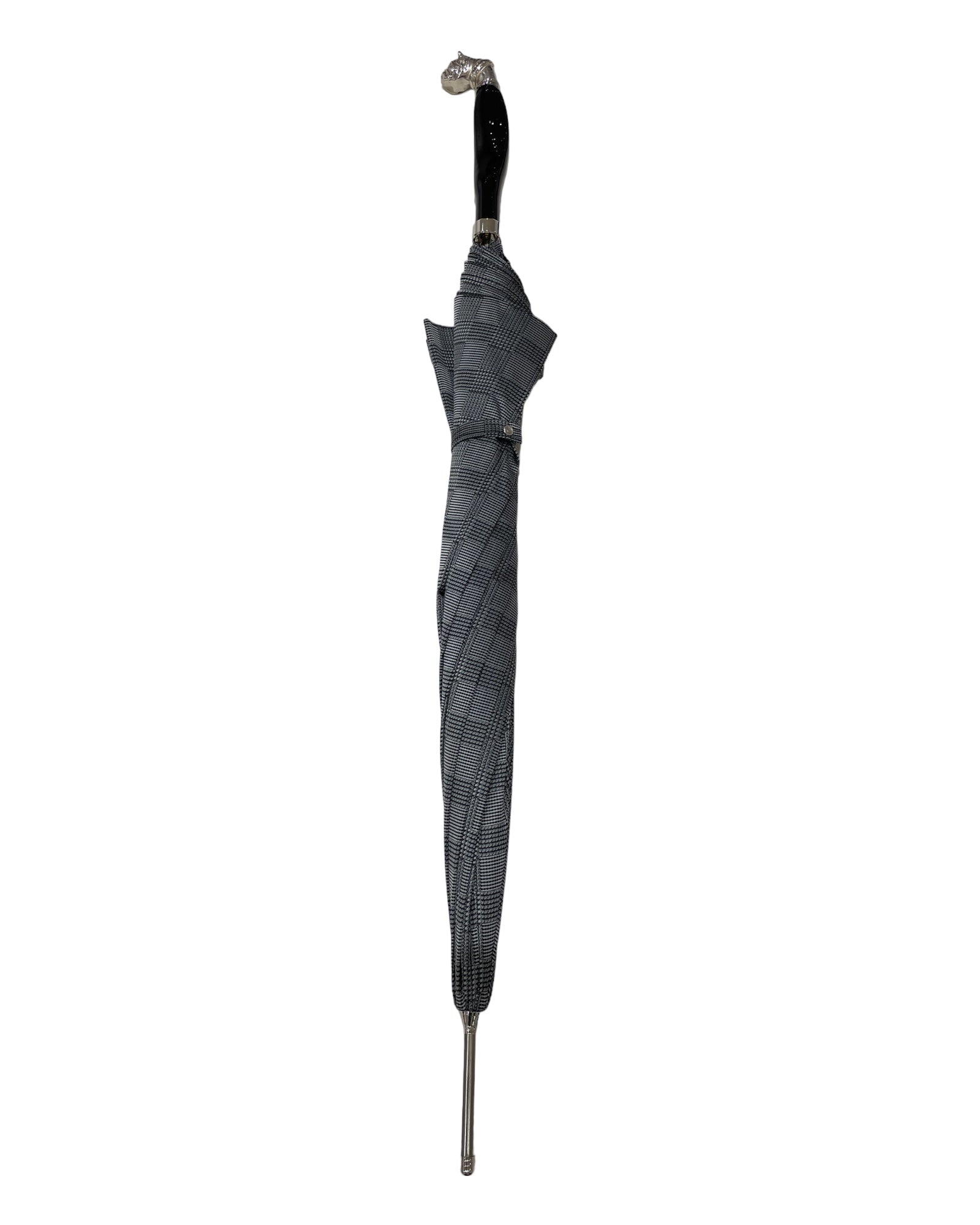 Silver Bulldog Long Umbrella - Grey, Black UMBRELLA