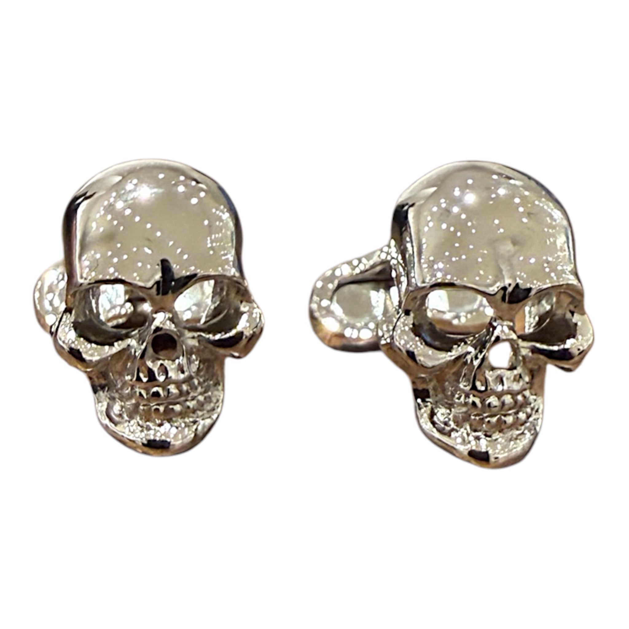 Skull Cufflinks - Silver Cufflinks