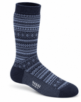 Soft-merino in Nordic -Fair Pattern SocksABISSO/FIUME