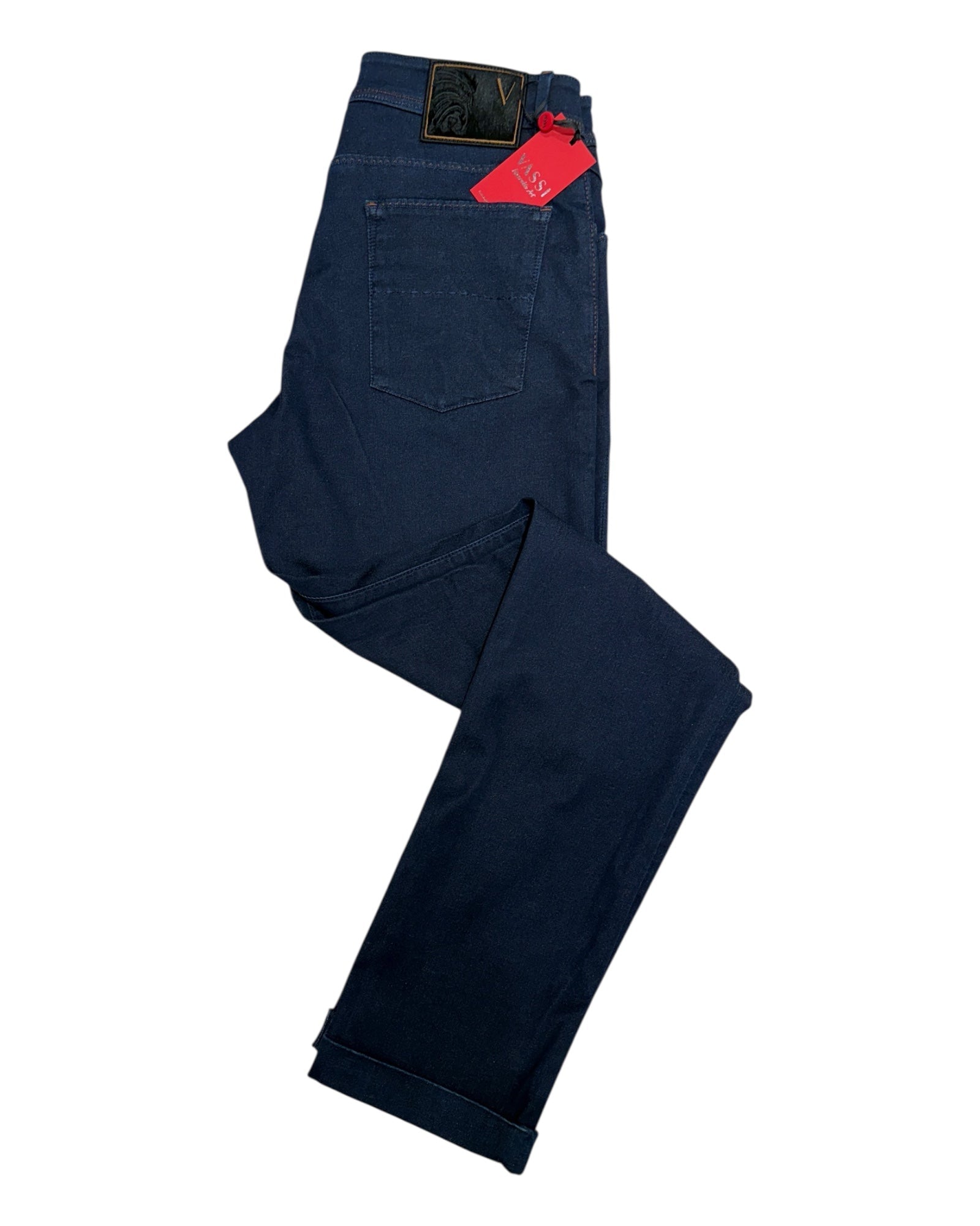 Stretch Cotton Jeans - Blue CASUAL PANTS48 EU