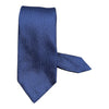 Textured Seven Fold Silk Tie - Navy TIES