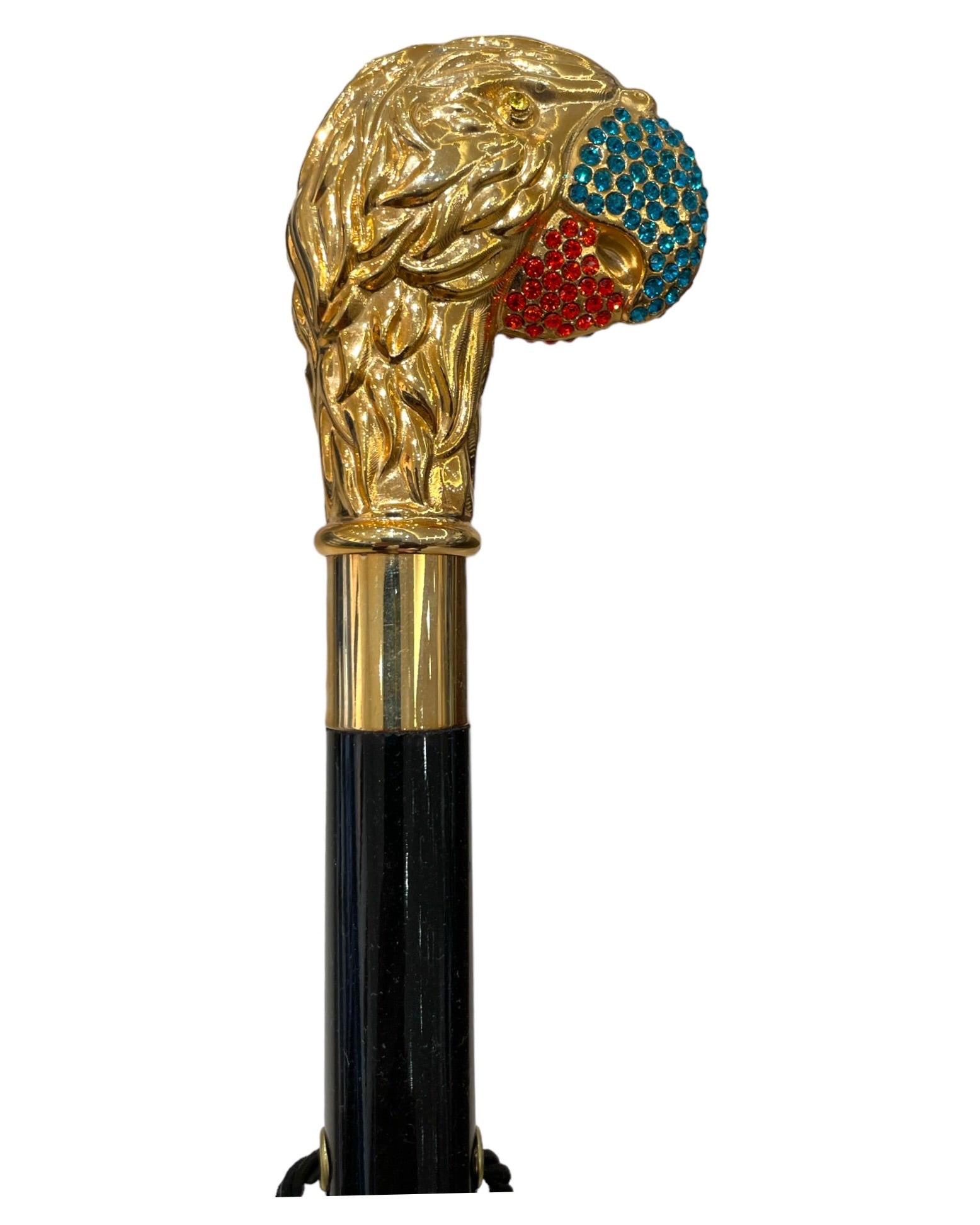 Swarovski Golden Parrot Shoehorn - Black