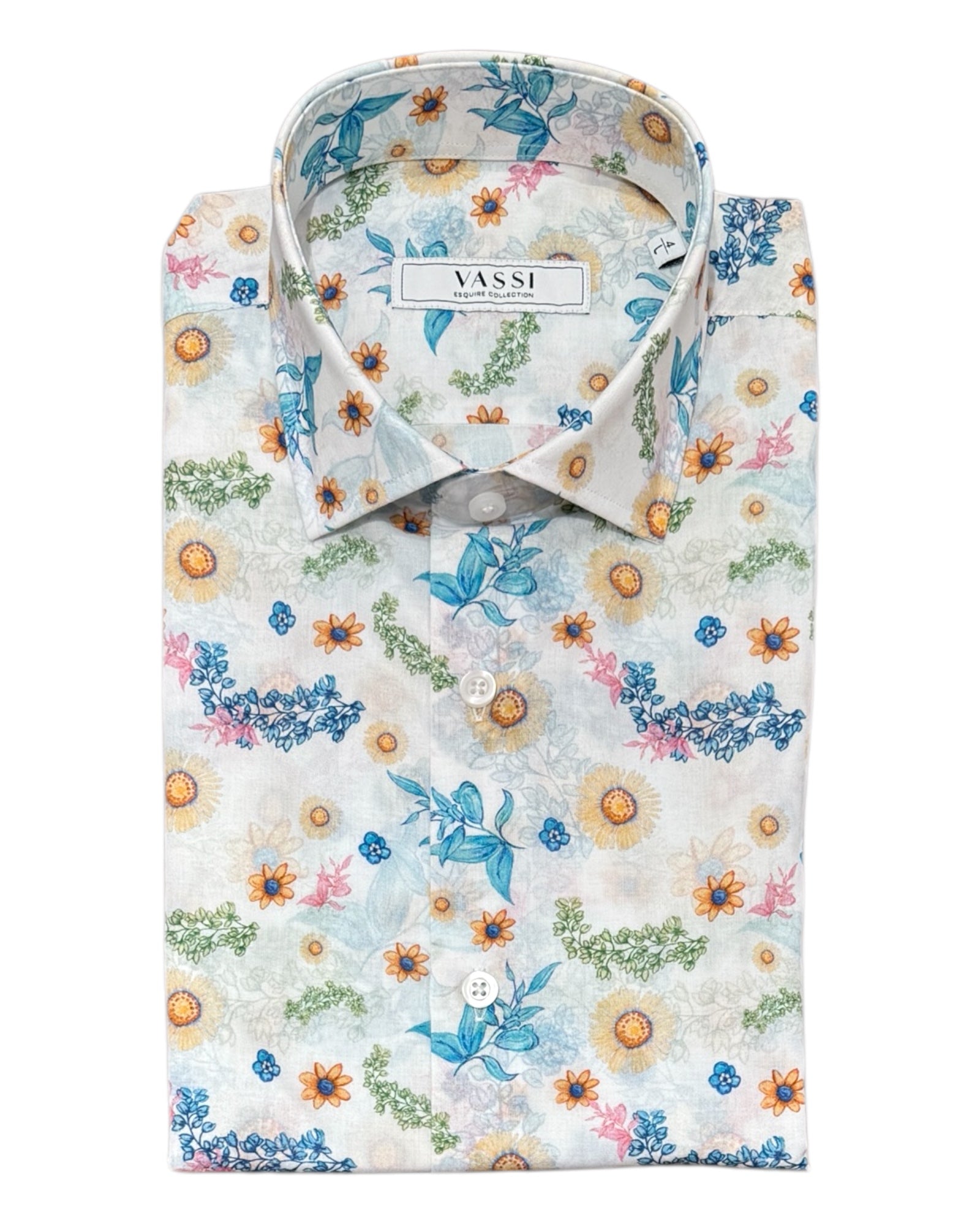 Vintage Floral Pattern SPORT SHIRTSM