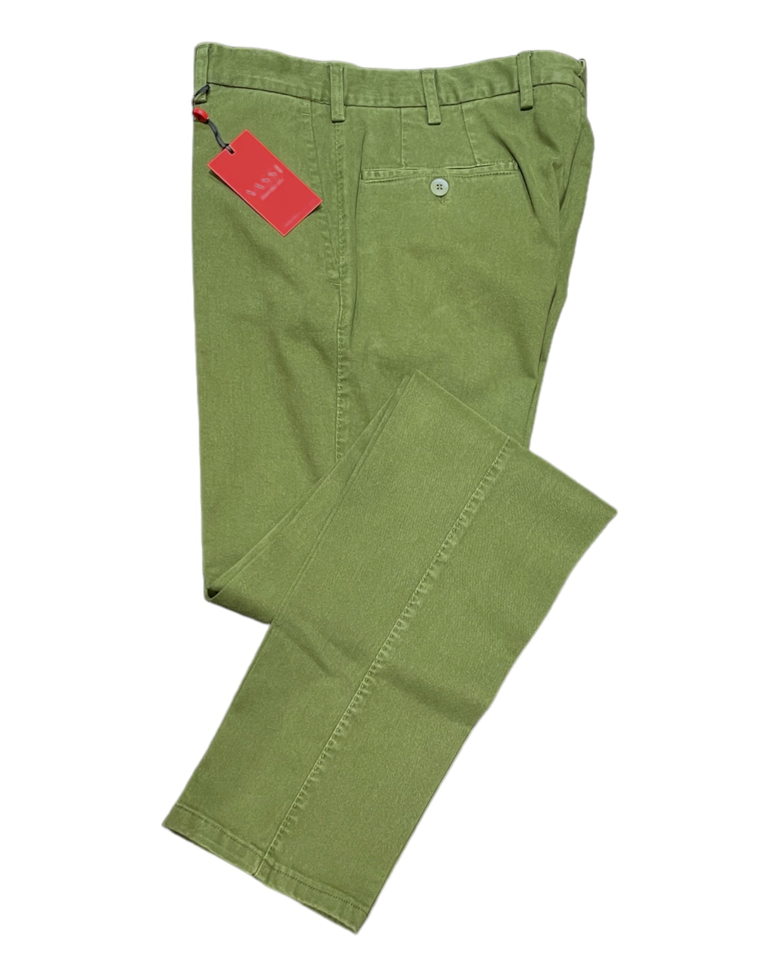 Winter Stretch - Cotton Chino Pants - Green CASUAL PANTS48 EU