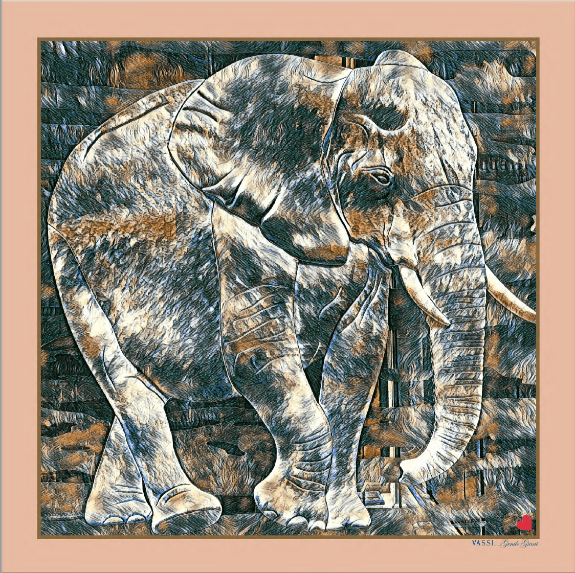 Elephants, Gentle Giant - 