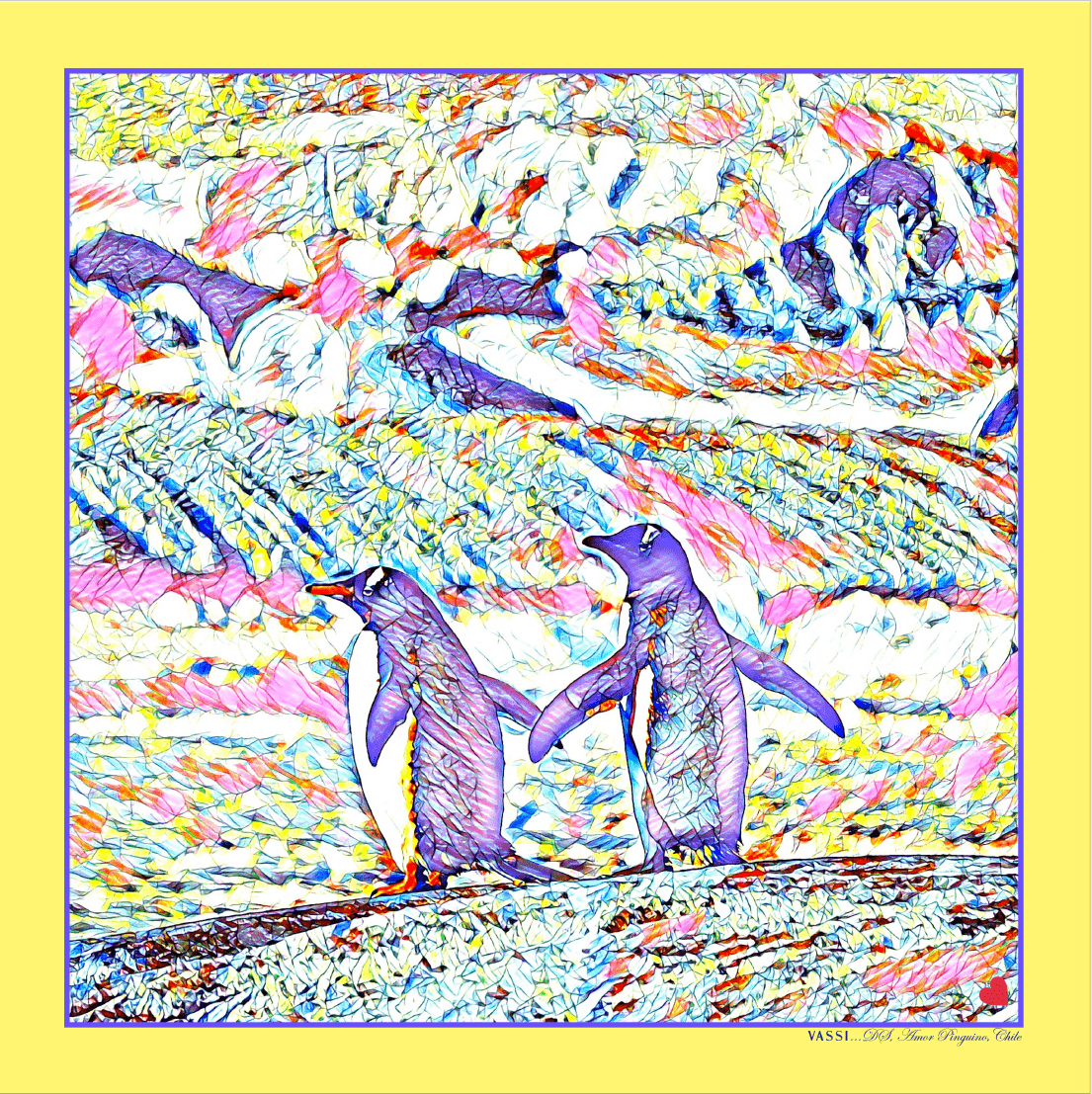 Penguins, I Wanna Hold Her Hand - #3 Pocket Square