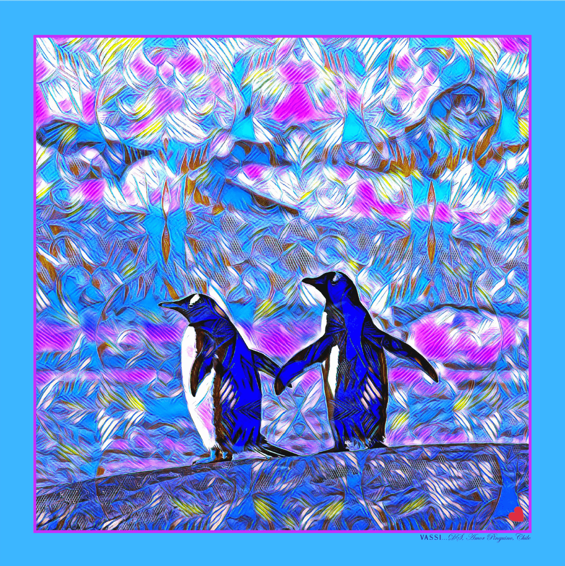 Penguins, I Wanna Hold Her Hand - #9 Pocket Square