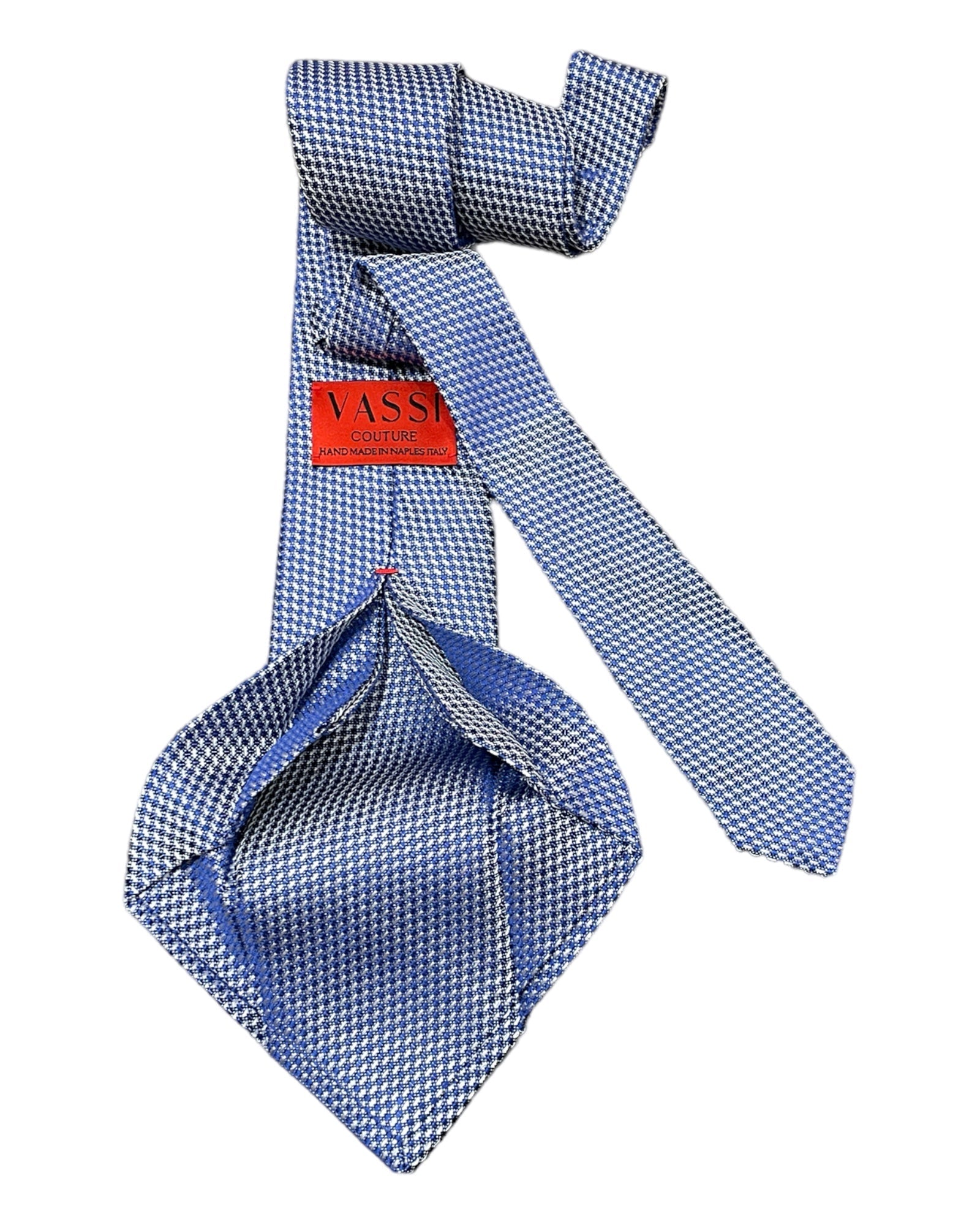 Basket weave Seven-Fold Silk Ties TIESBlue