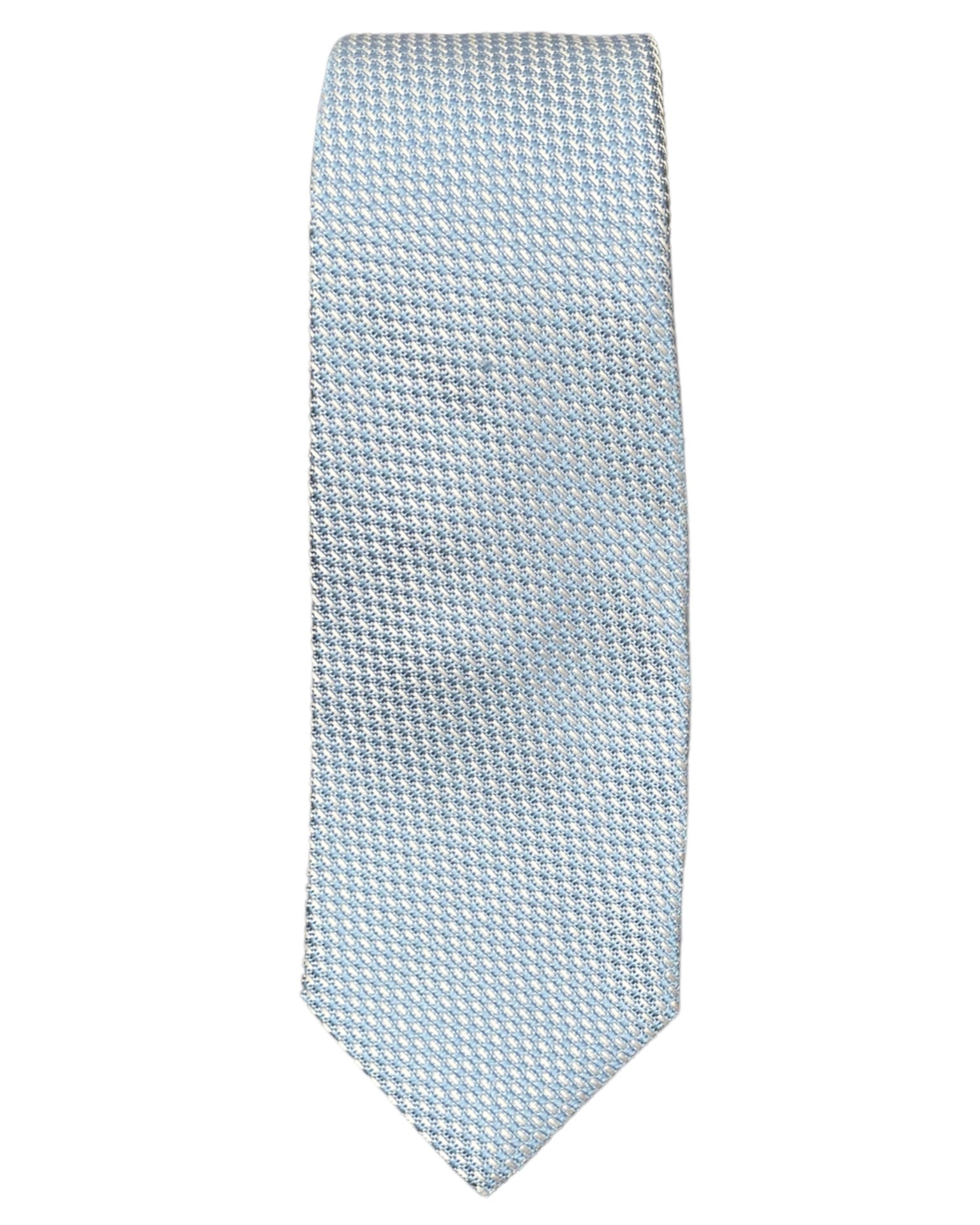 Basket weave Seven-Fold Silk Ties TIESBlue