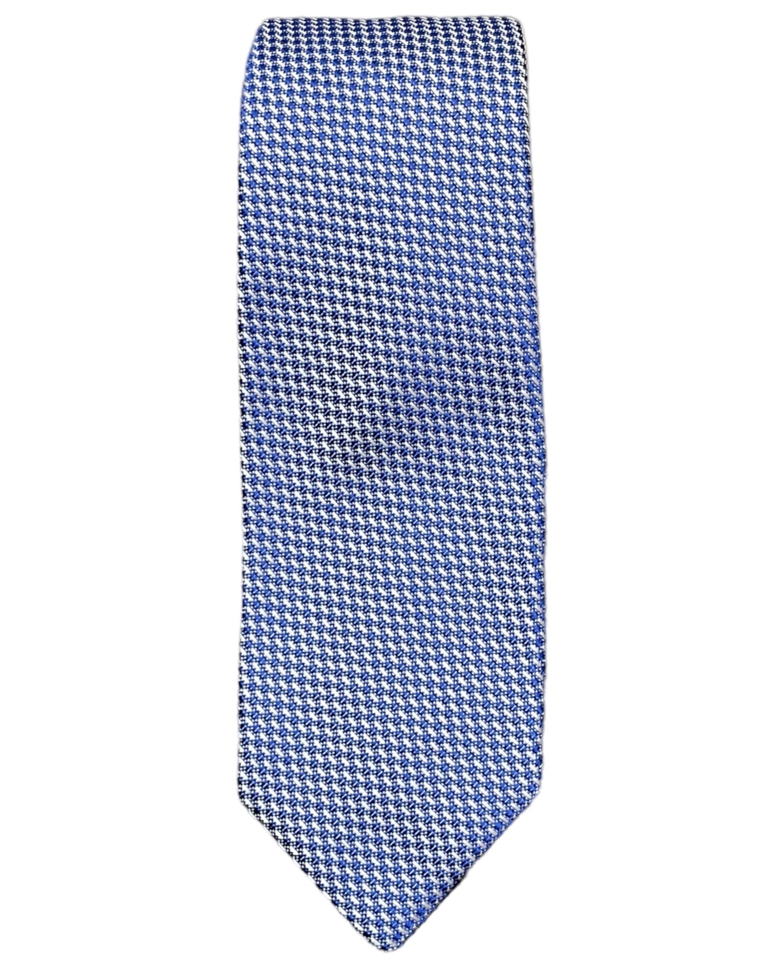 Basket weave Seven-Fold Silk Ties TIESBlue