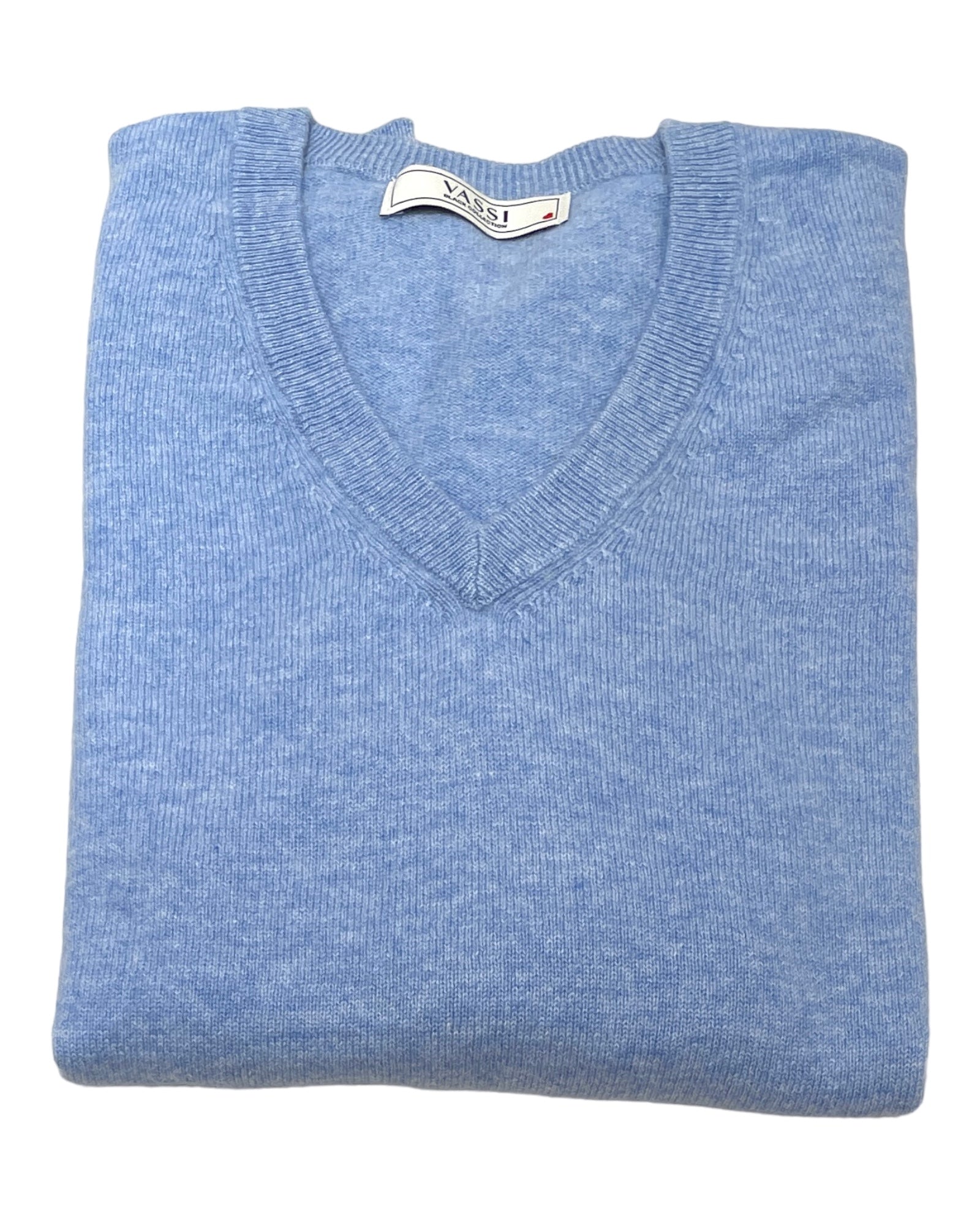 Cashmere V-neck Sweater - VASSI