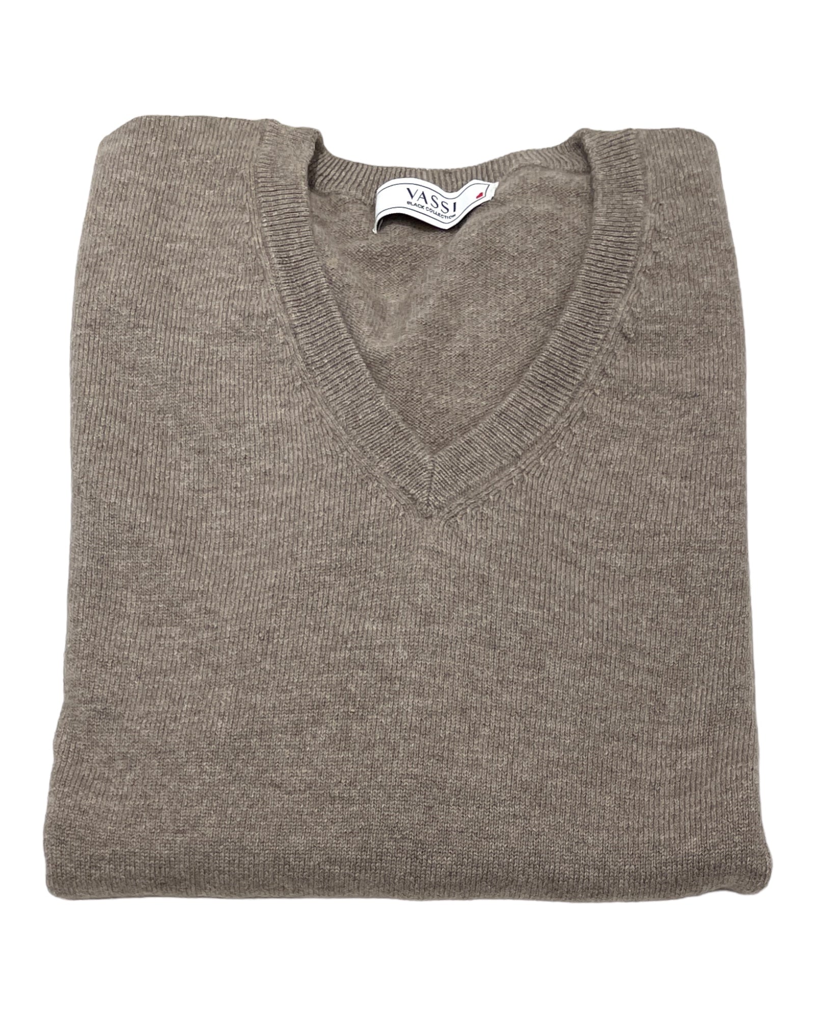Cashmere V-neck Sweater - VASSI