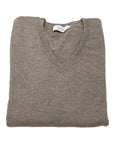 Cashmere V-neck Sweater - VASSI