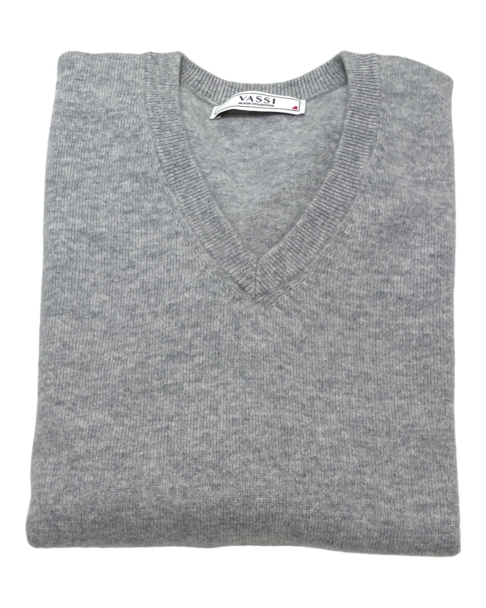 Cashmere V-neck Sweater - VASSI