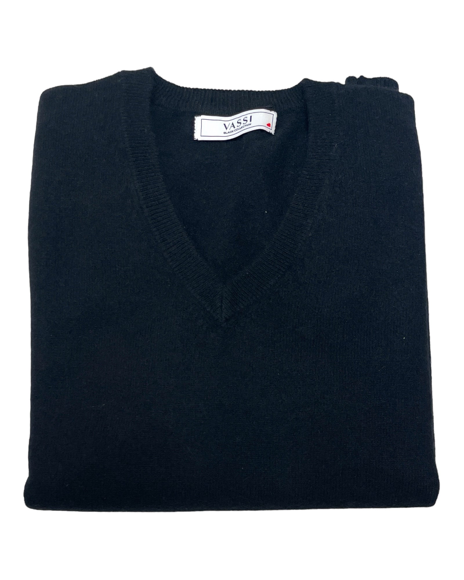 Cashmere V-neck Sweater - VASSI