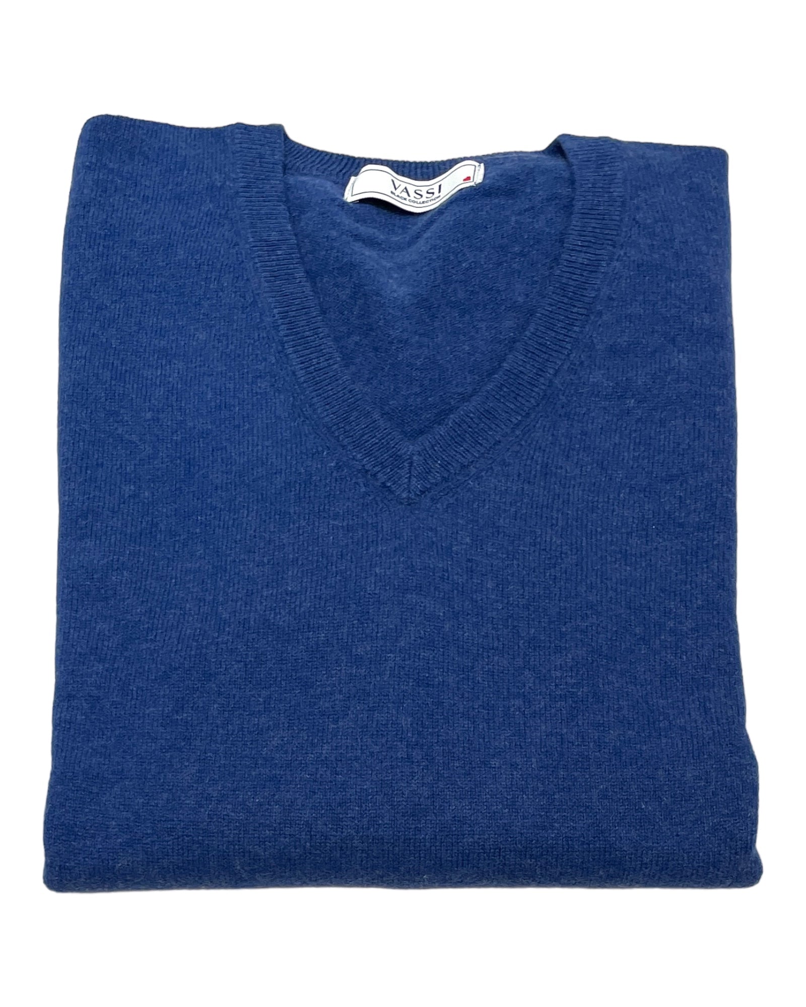 Cashmere V-neck Sweater - VASSI