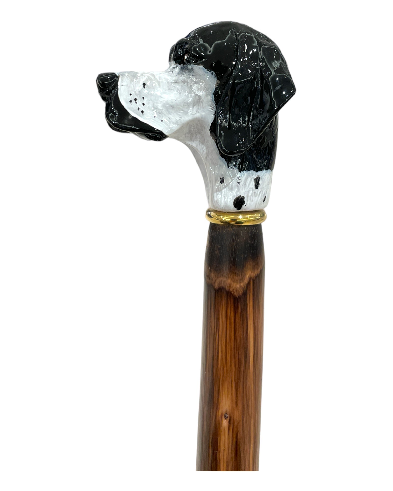 Dalmatian Long Shoehorn - Chestnut/Golden Spoon - VASSI