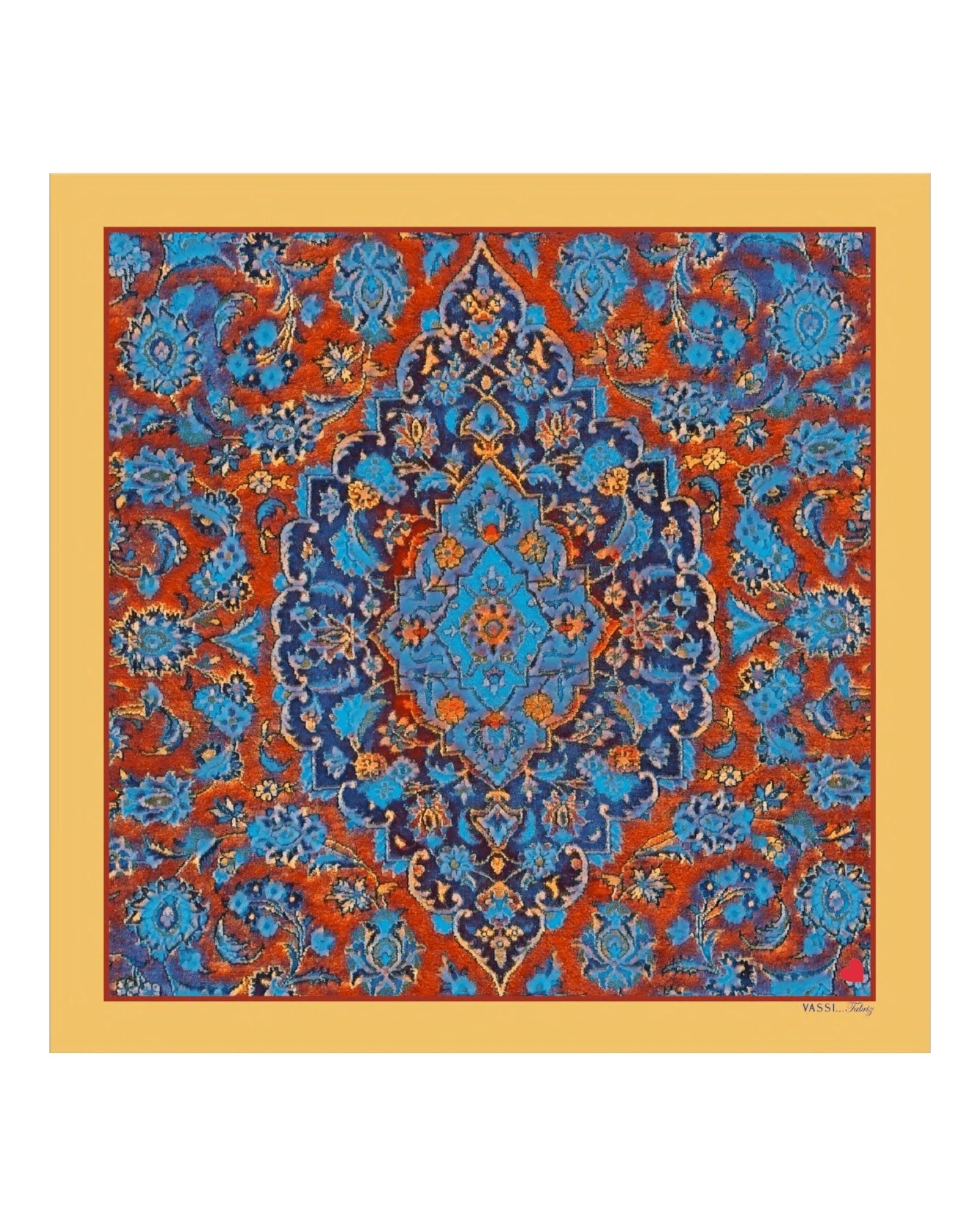 Exotic Medallion - #15 Pocket Square