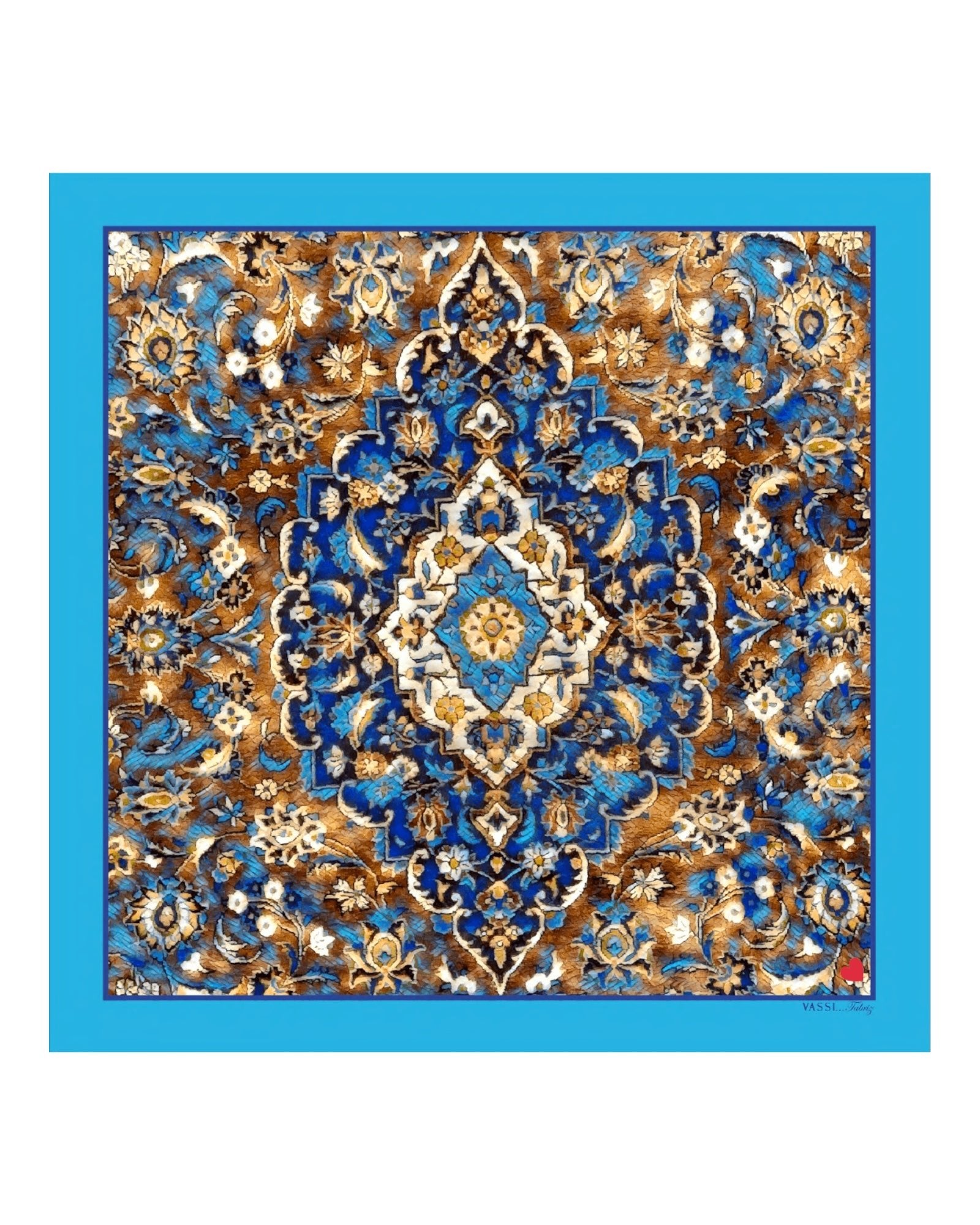 Exotic Medallion - #16 Pocket Square