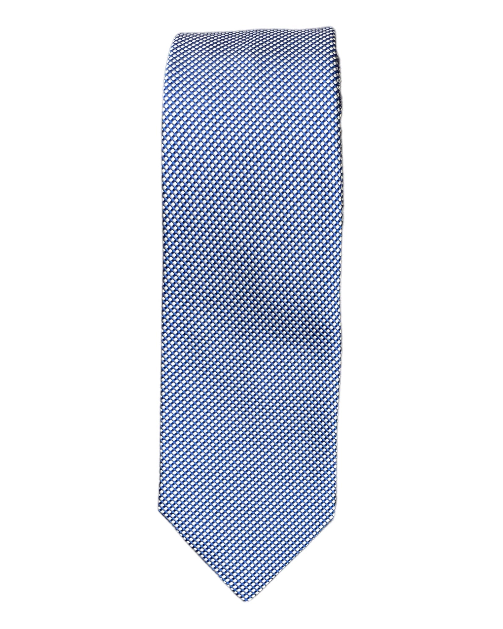 Houndstooth Seven-Fold Silk Ties TIESBlue