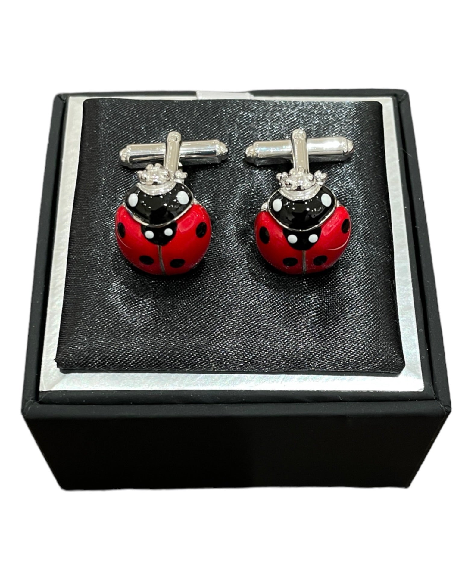 Ladybug Cufflinks - Red - VASSI