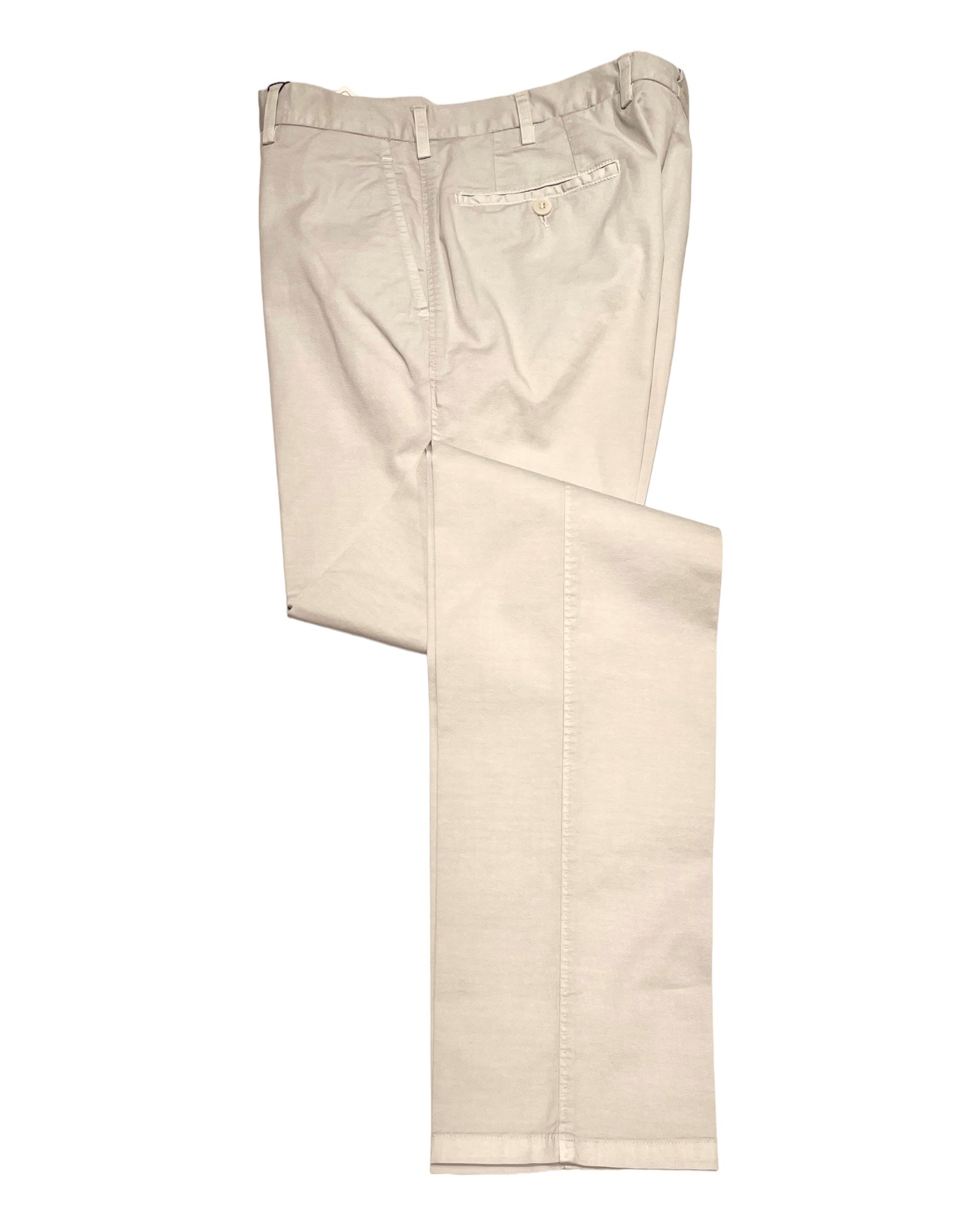 Lightweight Flat-front Casual Pant - Whitesmoke CASUAL PANTS48 EU
