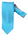 Micro Dotted Reversible Silk Tie - Blue, Purple TIES