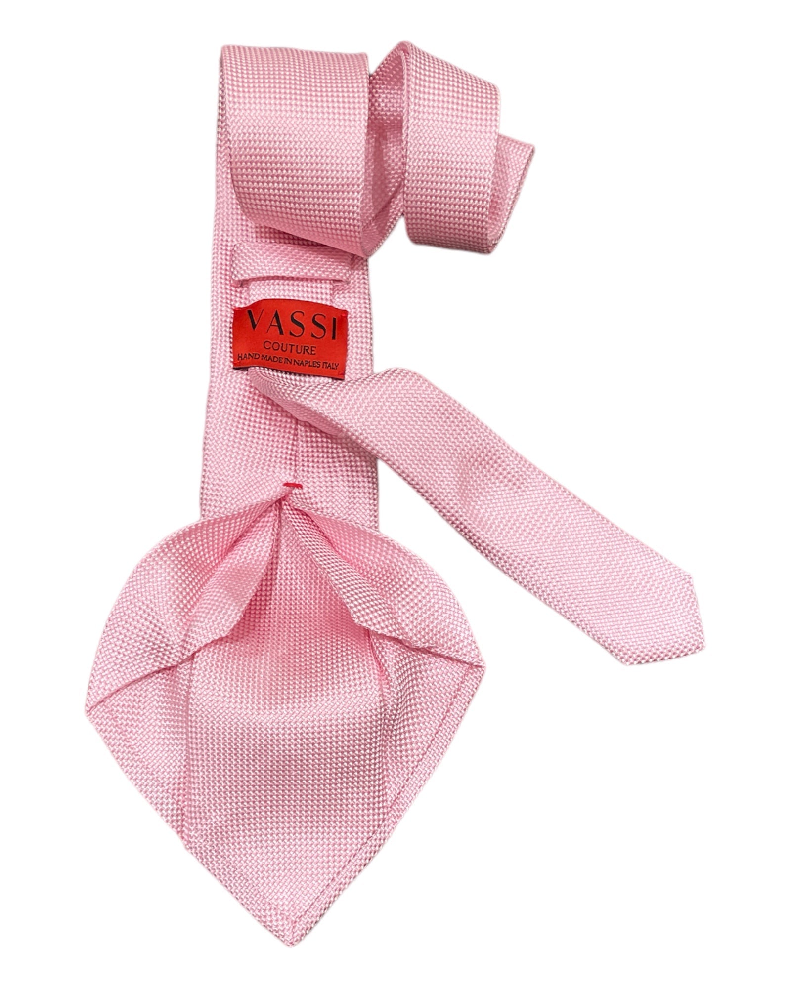 Micro Neat Pattern Seven-Fold Silk Ties TIESPink