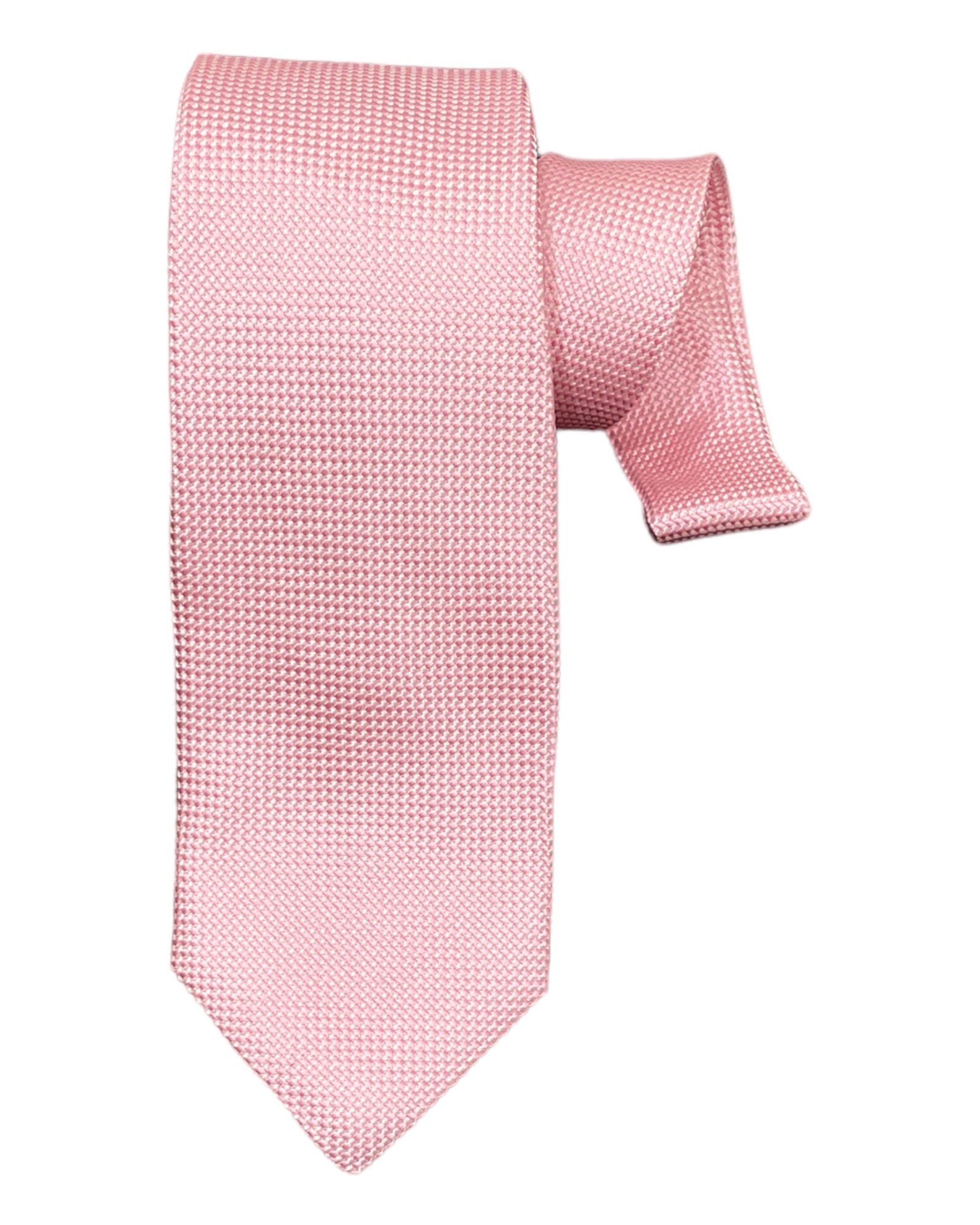 Micro Neat Pattern Seven-Fold Silk Ties TIESPink