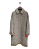 Microcheck Reversible Coat - Taupe - VASSI