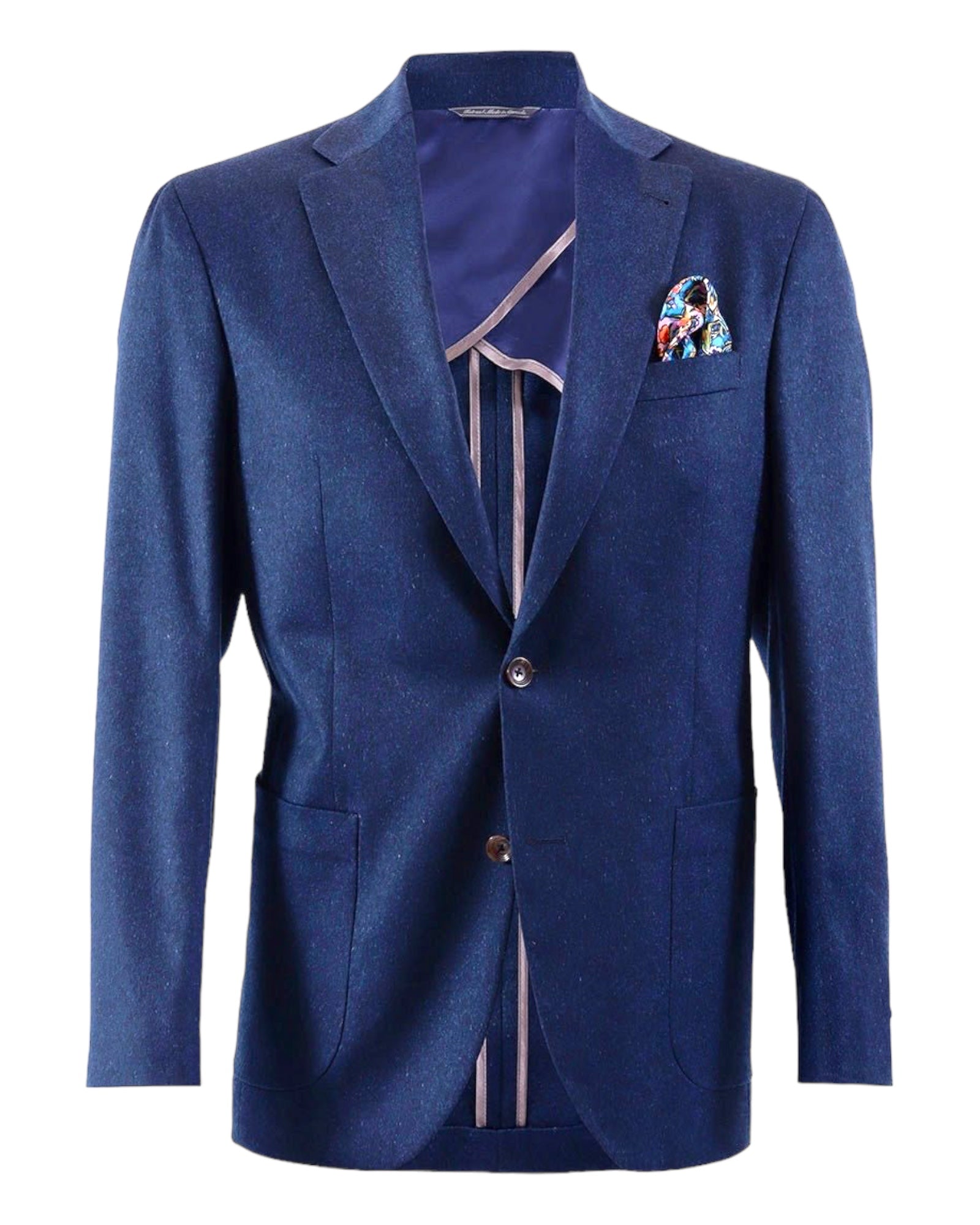 Pure Cashmere Blazer - Cobalt Blue - VASSI
