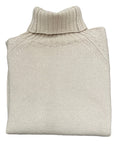 Roll Neck Cashmere Sweater - VASSI