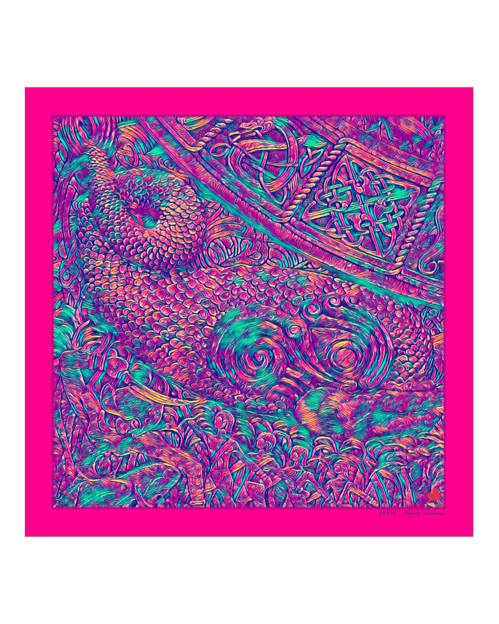 Sea Serpent - #2 Pocket Square