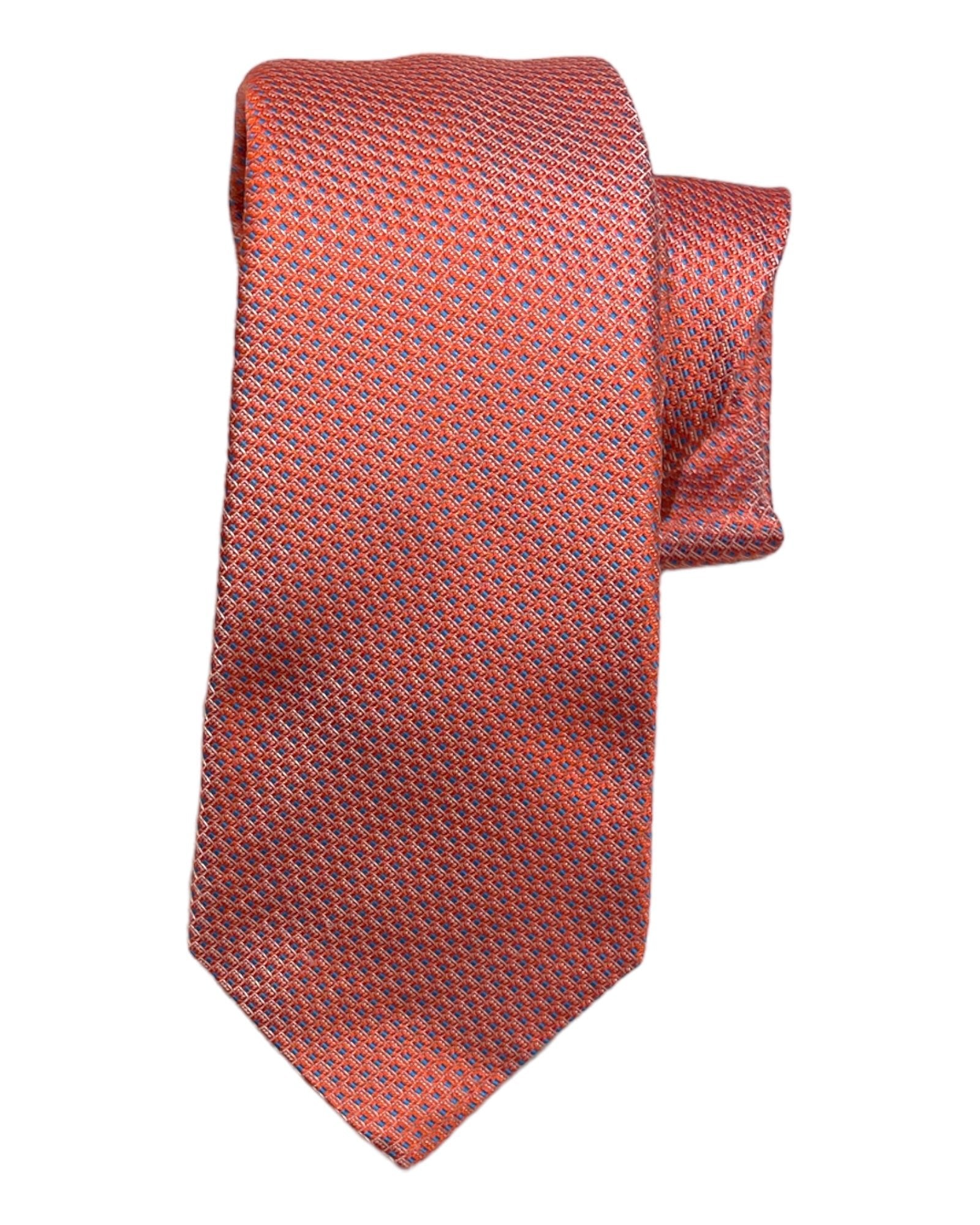 Seven-Fold Dotted Silk Ties TIESSalmon