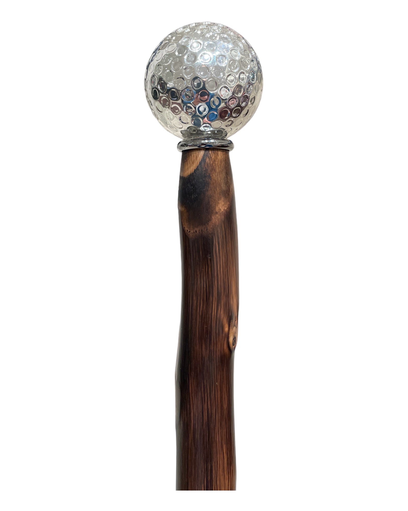 Silver Golf Ball Long Shoehorn - Chestnut/Silver SHOEHORN