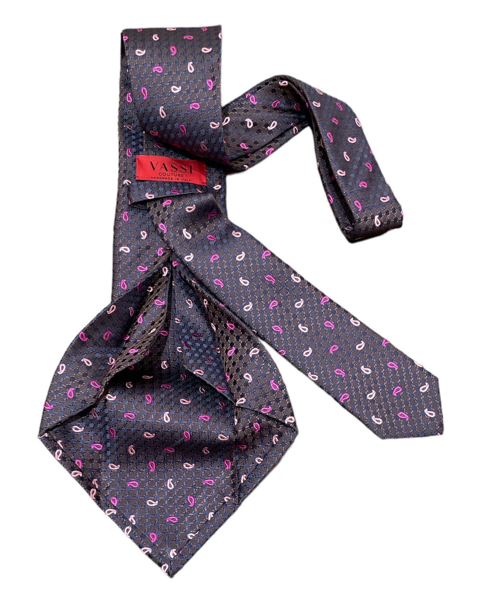 Teardrop Seven-Fold Silk Ties TIESDark Chocolate