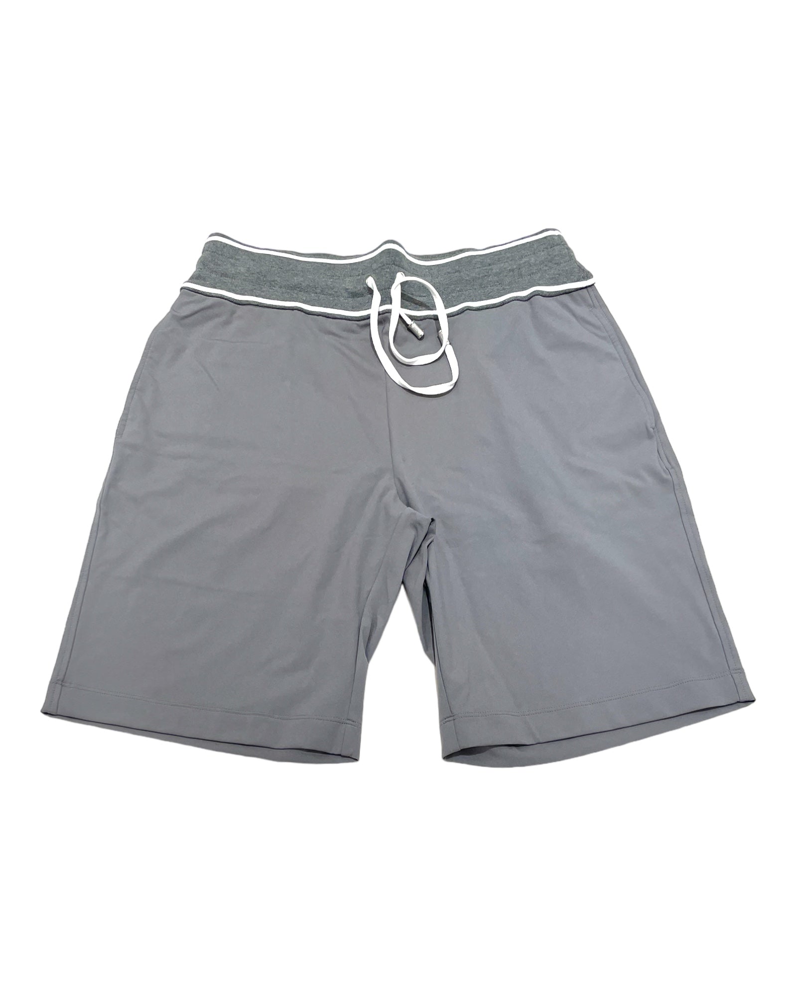 VASSI Luxury Jersey Shorts - Grey CASUAL PANTSM